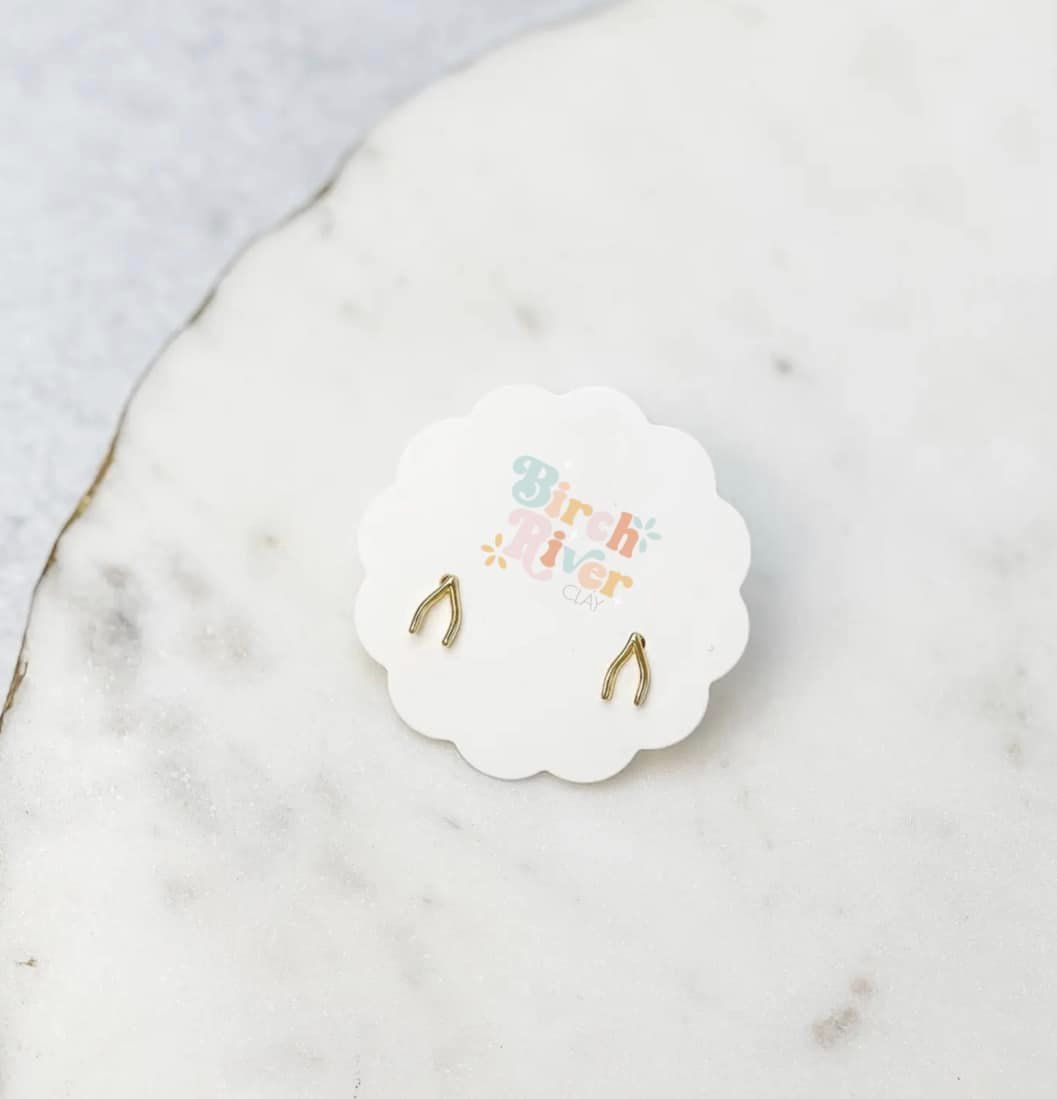 Wishbone Earrings