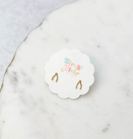 Wishbone Earrings