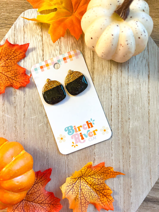 Gold and Black Pumpkins